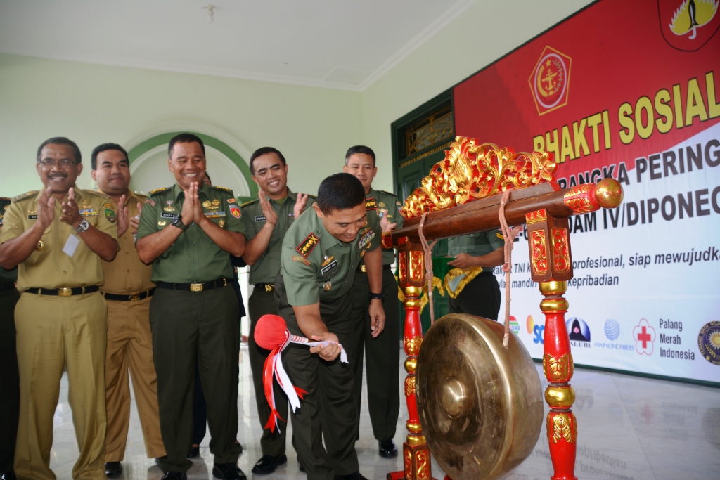 Bhakti Sosial Dibuka Danrem